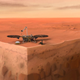 Interpretación artística de la sonda Insight